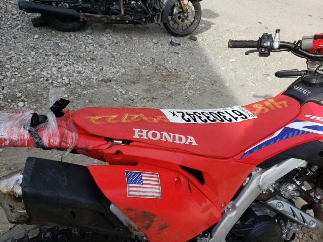 JH2PD1114NK300157 - 2022 HONDA CRF450 L RED photo 6