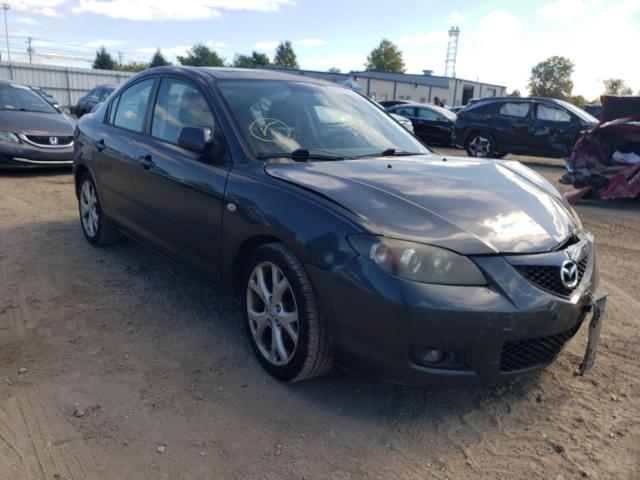 JM1BK32G781169808 - 2008 MAZDA 3 I GRAY photo 1