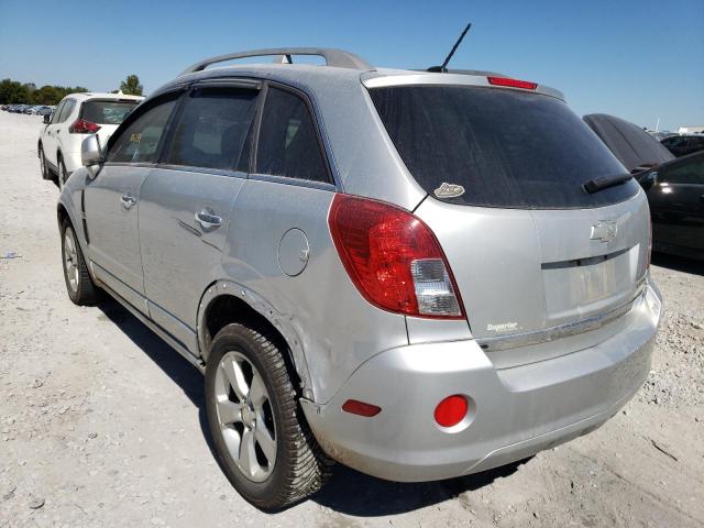 3GNAL3EK5ES645354 - 2014 CHEVROLET CAPTIVA LT SILVER photo 3