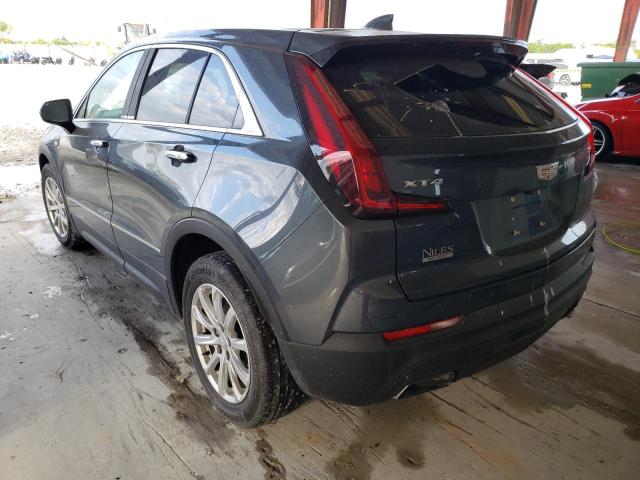 1GYAZAR4XKF206314 - 2019 CADILLAC XT4 LUXURY GRAY photo 3