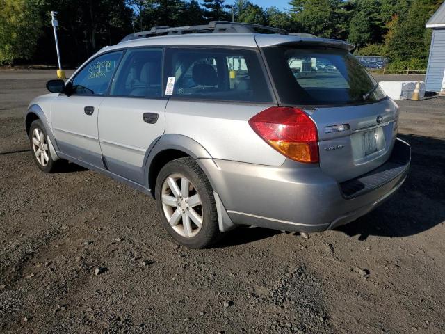 4S4BP61C567320250 - 2006 SUBARU LEGACY OUT SILVER photo 3