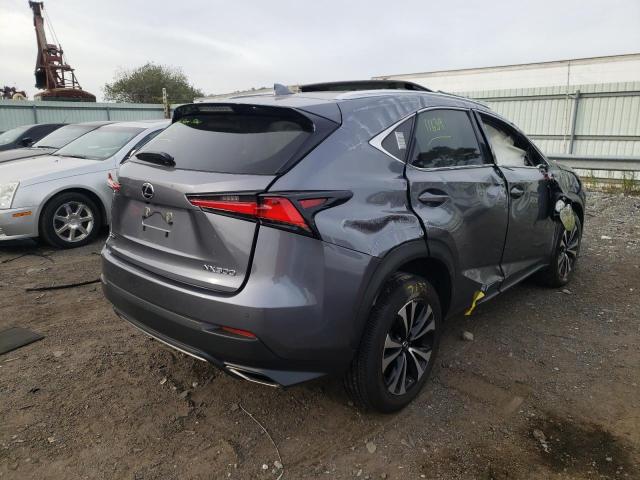 JTJSARDZ0M2251658 - 2021 LEXUS NX 300 BAS GRAY photo 4