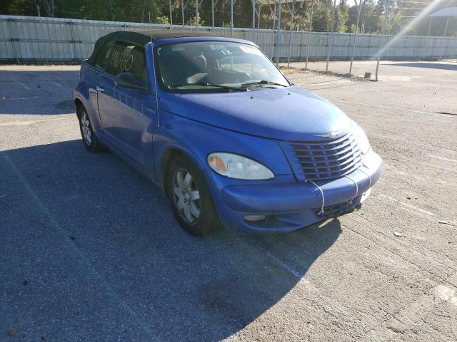 3C3EY55E55T335897 - 2005 CHRYSLER PT CRUISER BLUE photo 1