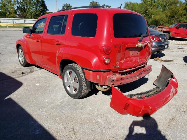 3GNCA13B69S640305 - 2009 CHEVROLET HHR LS RED photo 3