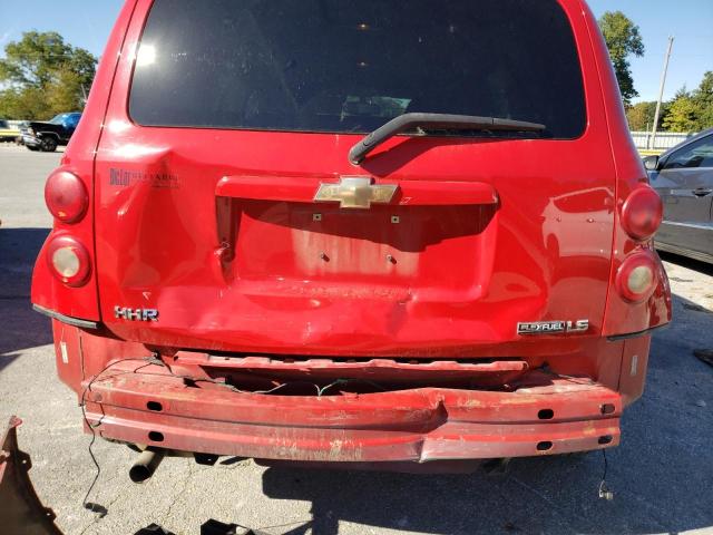 3GNCA13B69S640305 - 2009 CHEVROLET HHR LS RED photo 9
