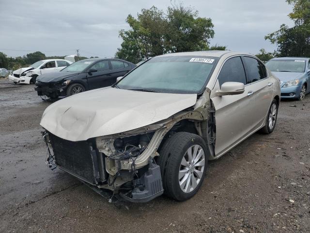 1HGCR3F8XEA003055 - 2014 HONDA ACCORD EXL WHITE photo 2