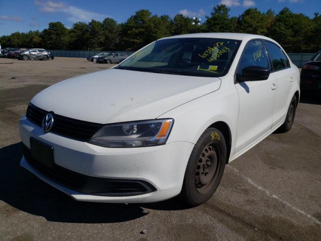 3VW2K7AJ8EM432243 - 2014 VOLKSWAGEN JETTA BASE 白色 照片 2