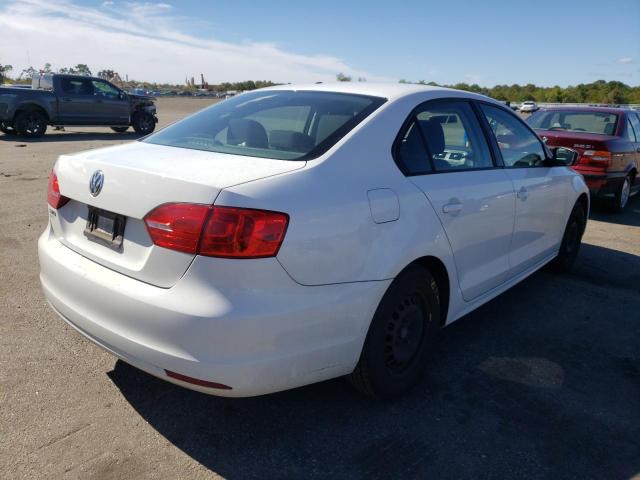 3VW2K7AJ8EM432243 - 2014 VOLKSWAGEN JETTA BASE 白色 照片 4