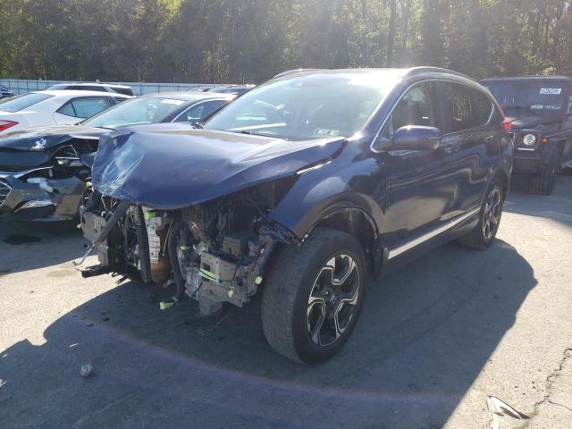 7FARW2H98JE065576 - 2018 HONDA CR-V TOURI BLACK photo 2