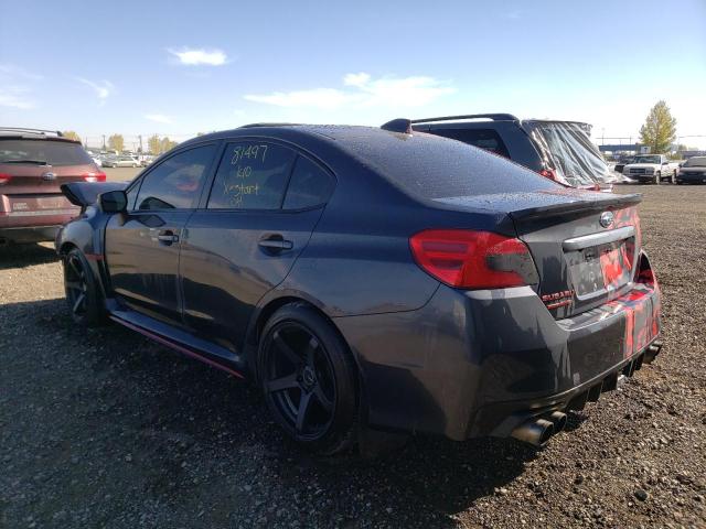 JF1VA1L62H9803141 - 2017 SUBARU WRX LIMITE GRAY photo 3