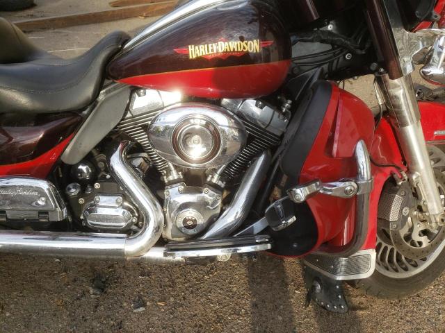 1HD1KEM12AB645722 - 2010 HARLEY-DAVIDSON FLHTK RED photo 7