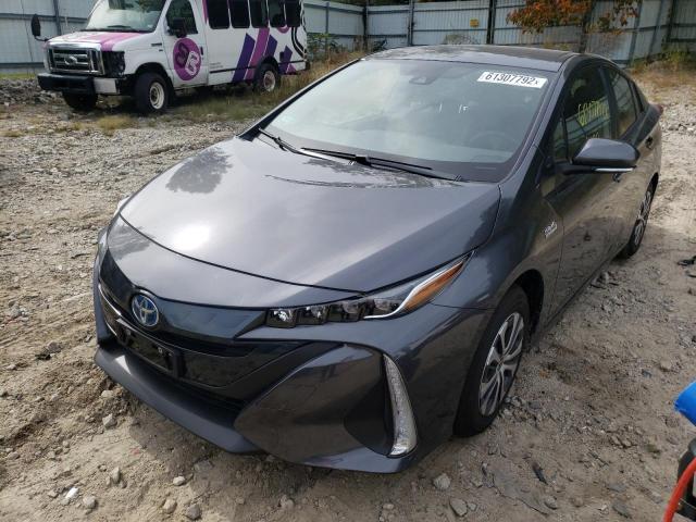 JTDKAMFPXN3214839 - 2022 TOYOTA PRIUS PRIM Grau Foto 2