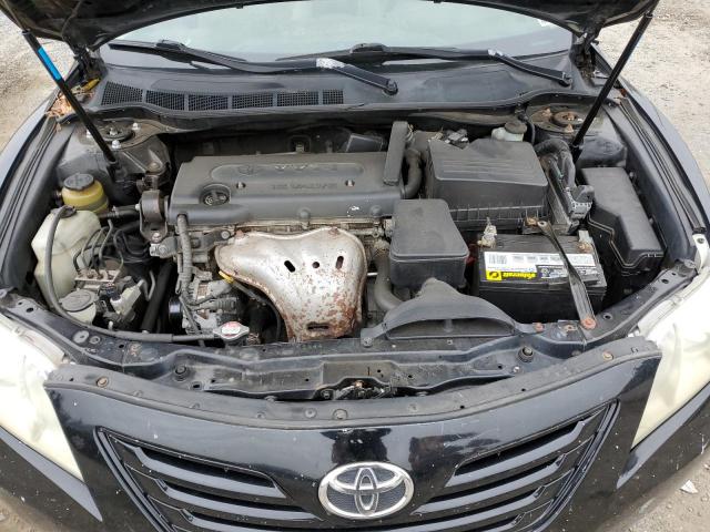 4T1BE46K58U789143 - 2008 TOYOTA CAMRY CE BLACK photo 7