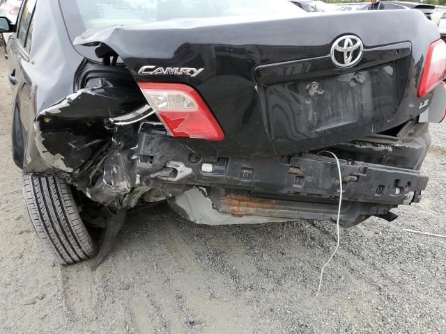 4T1BE46K58U789143 - 2008 TOYOTA CAMRY CE BLACK photo 9