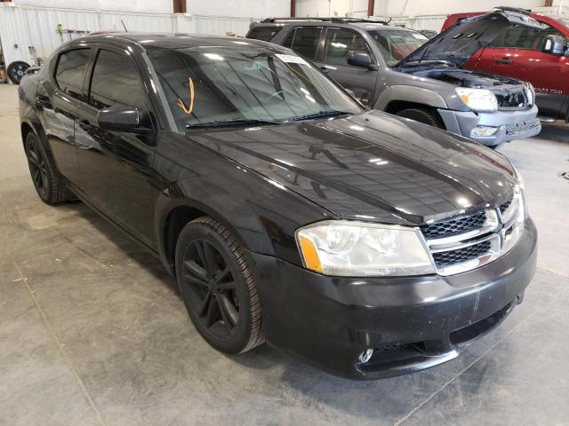 1B3BD1FG8BN544440 - 2011 DODGE AVENGER MA BLACK photo 1