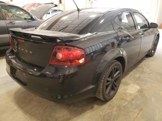 1B3BD1FG8BN544440 - 2011 DODGE AVENGER MA BLACK photo 4