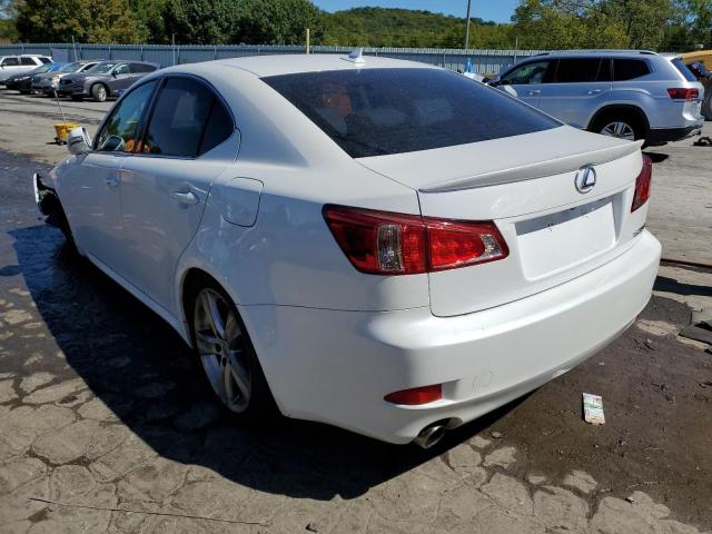 JTHBF5C20D5192061 - 2013 LEXUS IS 250 WHITE photo 3