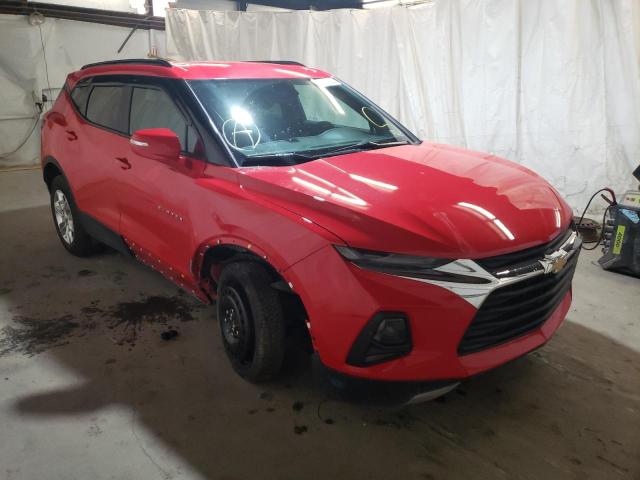 3GNKBGRS7KS704151 - 2019 CHEVROLET BLAZER 2LT RED photo 1