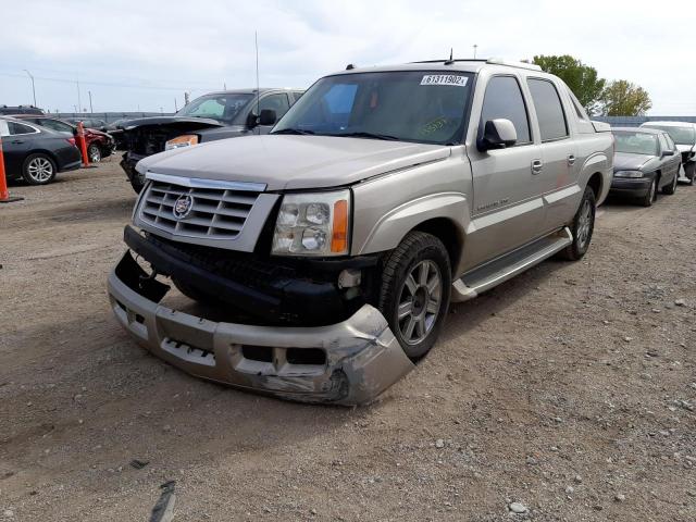 3GYEK62NX4G135137 - 2004 CADILLAC ESCALADE E BEIGE photo 2