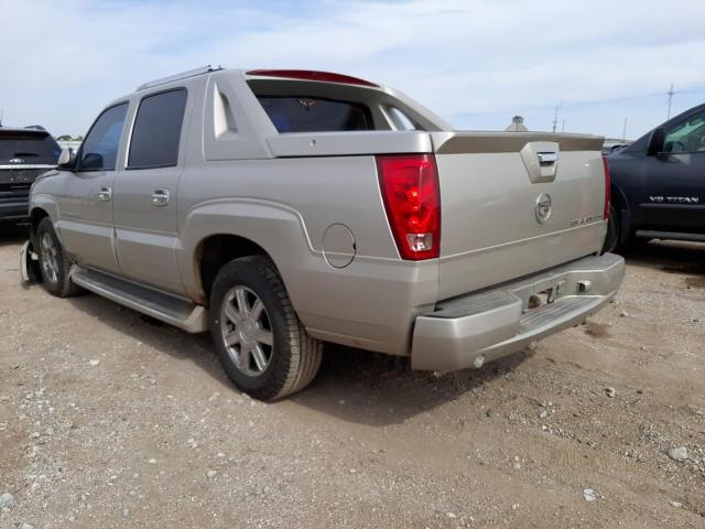 3GYEK62NX4G135137 - 2004 CADILLAC ESCALADE E BEIGE photo 3