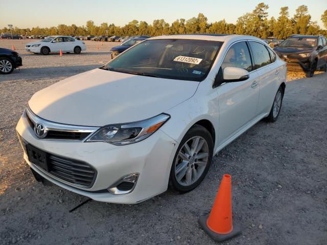 4T1BK1EB5FU174663 - 2015 TOYOTA AVALON XLE WHITE photo 2