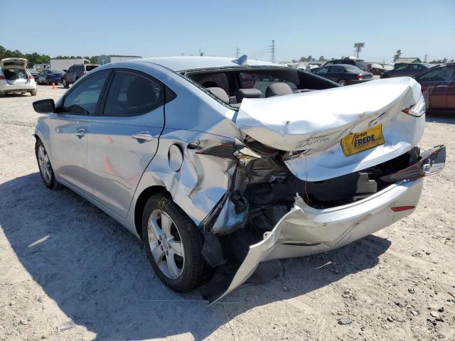 5NPDH4AE0DH315384 - 2013 HYUNDAI ELANTRA SILVER photo 3