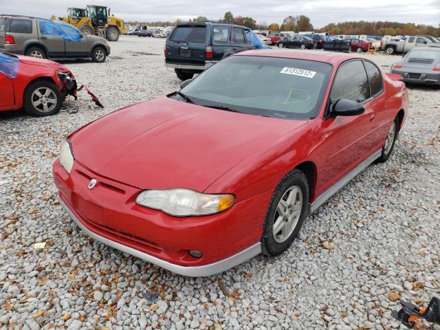 2G1WX12K439450134 - 2003 CHEVROLET MONTE CARL 红色 照片 2