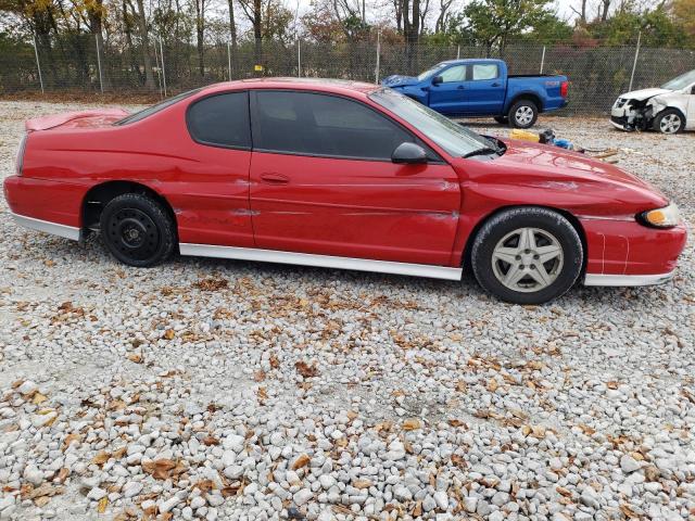 2G1WX12K439450134 - 2003 CHEVROLET MONTE CARL RED photo 9