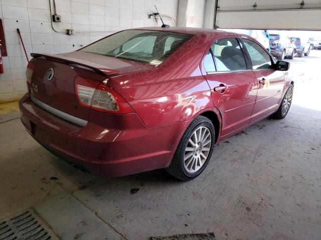 3MEHM08Z57R669996 - 2007 MERCURY MILAN PREM MAROON photo 4