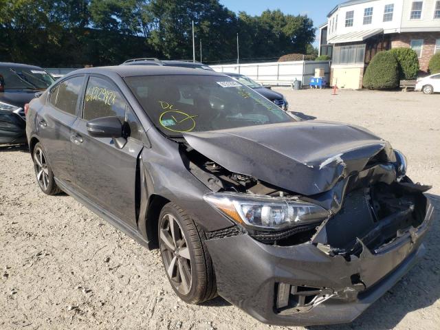 4S3GKAJ65K3605313 - 2019 SUBARU IMPREZA SP GRAY photo 1