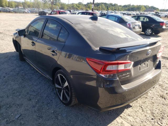 4S3GKAJ65K3605313 - 2019 SUBARU IMPREZA SP GRAY photo 3