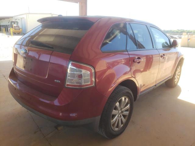 2FMDK39C37BB34600 - 2007 FORD EDGE SEL P MAROON photo 4