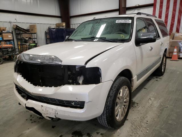 5LMJJ3H59CEL00221 - 2012 LINCOLN NAVIGATOR 白色 照片 2