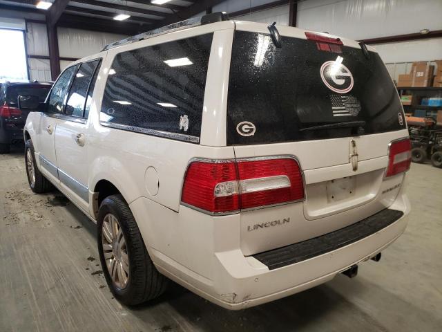 5LMJJ3H59CEL00221 - 2012 LINCOLN NAVIGATOR 白色 照片 3