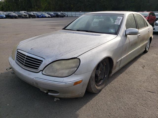 WDBNG70J72A277677 - 2002 MERCEDES-BENZ S-CLASS SILVER photo 2