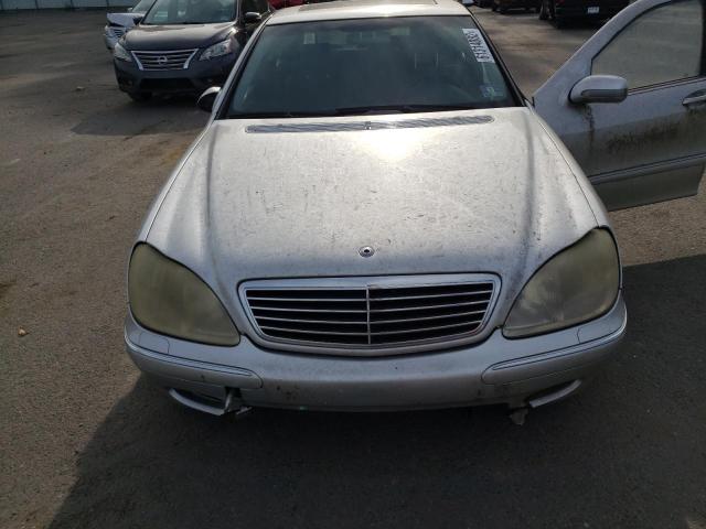 WDBNG70J72A277677 - 2002 MERCEDES-BENZ S-CLASS SILVER photo 7