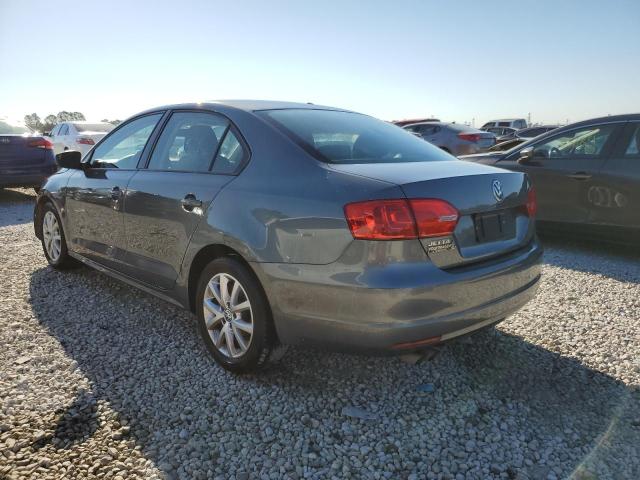 3VW2K7AJ4EM248482 - 2014 VOLKSWAGEN JETTA BASE GRAY photo 3