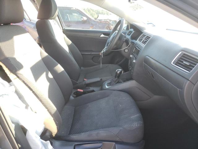 3VW2K7AJ4EM248482 - 2014 VOLKSWAGEN JETTA BASE GRAY photo 5