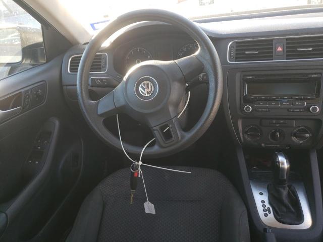 3VW2K7AJ4EM248482 - 2014 VOLKSWAGEN JETTA BASE GRAY photo 9