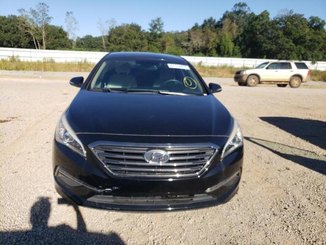 5NPE24AA5FH139308 - 2015 HYUNDAI SONATA ECO BLACK photo 9