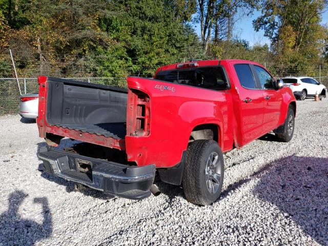 1GCGTCE38G1191486 - 2016 CHEVROLET COLORADO L RED photo 4