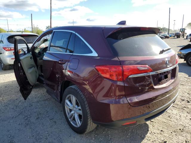 5J8TB4H52DL008167 - 2013 ACURA RDX BURGUNDY photo 3