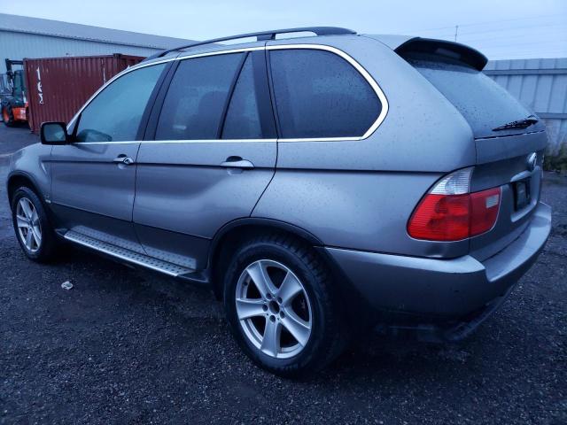 5UXFB53574LV03035 - 2004 BMW X5 4.4I GRAY photo 3