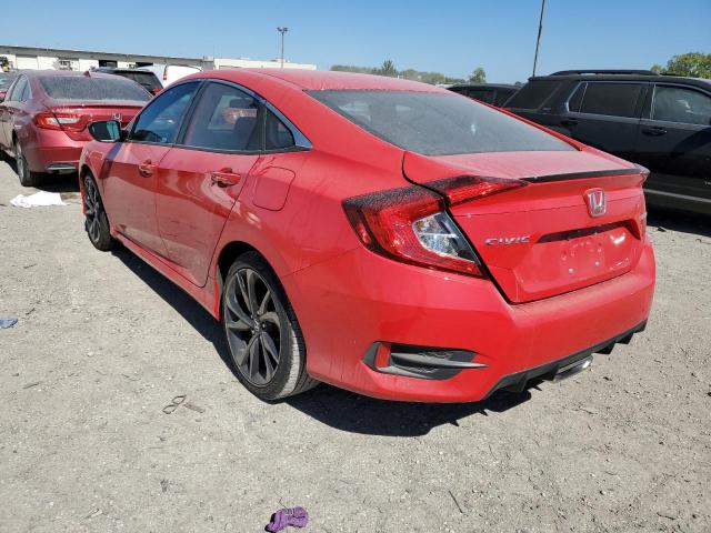 2HGFC2F84LH515966 - 2020 HONDA CIVIC SPOR RED photo 3