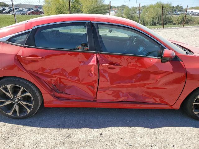 2HGFC2F84LH515966 - 2020 HONDA CIVIC SPOR 红色 照片 9