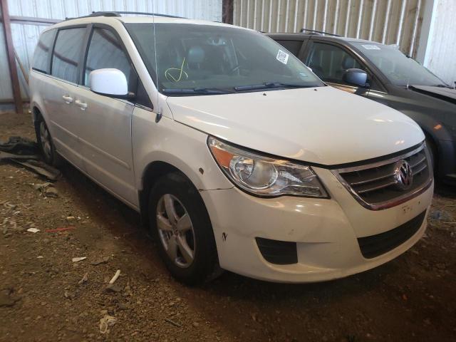 2V8HW54X29R553522 - 2009 VOLKSWAGEN ROUTAN SEL WHITE photo 1