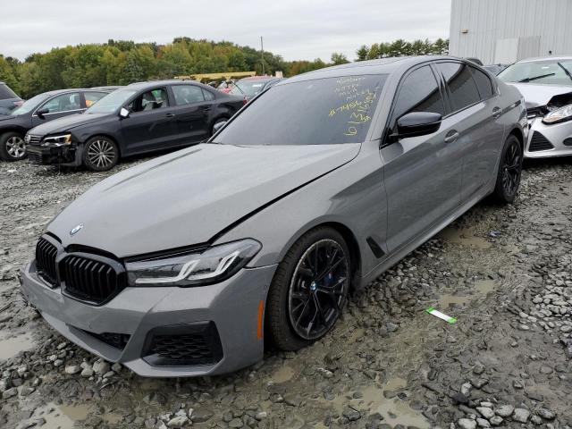 WBA13BK0XMCF97456 - 2021 BMW M550XI GRAY photo 2