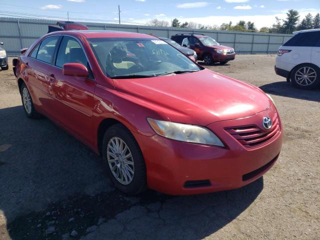 4T1BE46K47U069184 - 2007 TOYOTA CAMRY CE RED photo 1