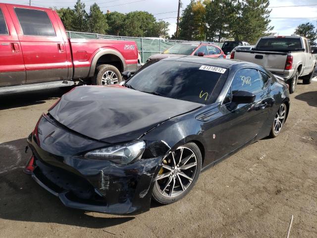 JF1ZNAA12H9701075 - 2017 TOYOTA 86 BASE BLACK photo 2