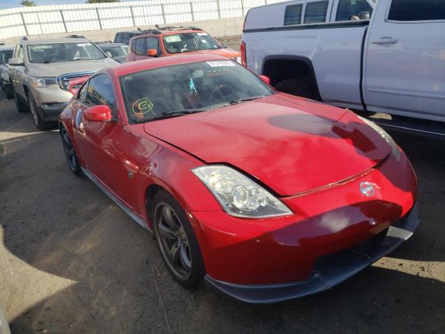 JN1BZ34E27M552935 - 2007 NISSAN 350Z COUPE RED photo 1